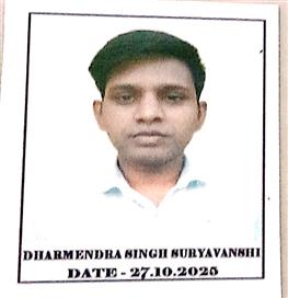 Mr. Dharmendra Singh Suryavanshi